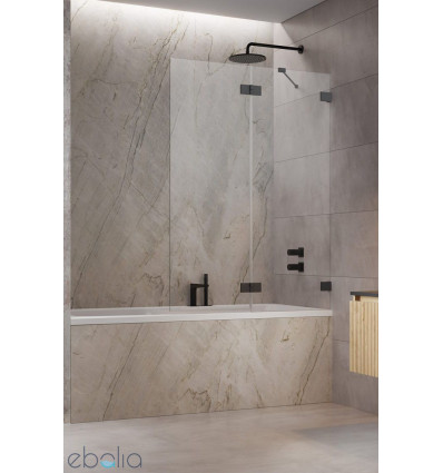 Parawan nawannowy 110 Essenza Pro Brushed GunMetal PND II Radaway (10102110-92-01R)