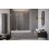 Parawan nawannowy 100 Essenza Pro Brushed Nickel PND II Radaway (10102100-91-01L)