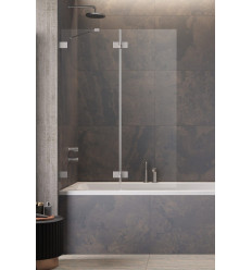 Parawan nawannowy 140 Essenza Pro Brushed Nickel PND II Radaway (10102140-91-01L)