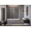 Parawan nawannowy 140 Essenza Pro Brushed Nickel PND II Radaway (10102140-91-01L)