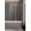 Parawan nawannowy 120 Essenza Pro Brushed Nickel PND II Radaway (10102120-91-01R)