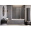 Parawan nawannowy 140 Essenza Pro Brushed Nickel PND II Radaway (10102140-91-01R)