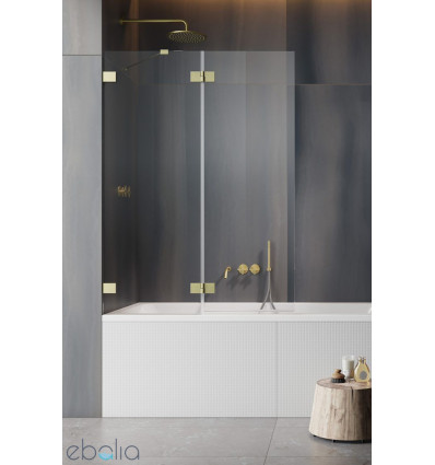 Parawan nawannowy 100 Essenza Pro Brushed Gold PND II Radaway (10102100-99-01L)