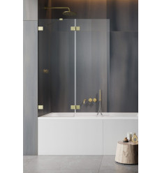 Parawan nawannowy 110 Essenza Pro Brushed Gold PND II Radaway (10102110-99-01L)