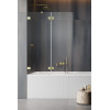 Parawan nawannowy 120 Essenza Pro Brushed Gold PND II Radaway (10102120-99-01L)