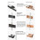 Kabina walk-in 50x23x200 Eventa Black Chrom New Trendy (EXK-6305 + EXK-6317)