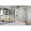 Ścianka prysznicowa 50 Essenza Pro Black Walk-in Radaway (10103050-54-01)