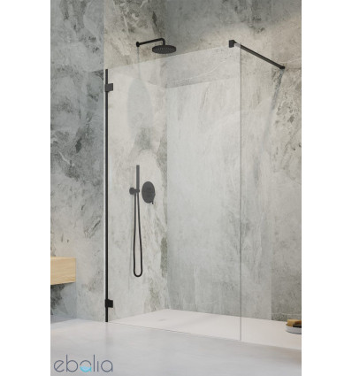Ścianka prysznicowa 50 Essenza Pro Black Walk-in Radaway (10103050-54-01)