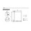Kabina walk-in 50x23x200 Eventa Black Chrom New Trendy (EXK-6305 + EXK-6317)