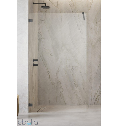 Ścianka prysznicowa 95 Essenza Pro Brushed GunMetal Walk-in Radaway (10103095-92-01)