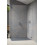 Ścianka prysznicowa 55 Essenza Pro Brushed Nickel Walk-in Radaway (10103055-91-01)