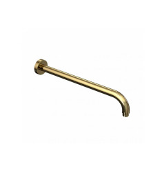 Ramię prysznicowe ścienne 40 cm okrągłe złote Excellent (AREX.3140GL)