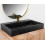 Umywalka konglomeratowa Goya 70 Black Rea (REA-U8802)