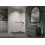 Kabina Walk-in 90 z wieszakiem Modo New II Brushed GunMetal Radaway (389094-92-01W)