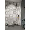 Kabina Walk-in 150 z wieszakiem Modo New II Brushed GunMetal Radaway (389154-92-01W)