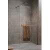 Kabina Walk-in 90 z wieszakiem Modo New II Brushed Copper Radaway (389094-93-01W)