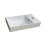 Mała umywalka ścienna 45 cm Compacto Fineceramic Roca (A327681000)