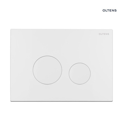 Przycisk spłukujący do WC biały mat Lule Oltens (57102900)