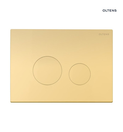 Przycisk spłukujący do WC złoty połysk Lule Oltens (57102800)