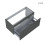 Zestaw umywalka z szafką 100 cm czarny mat/grafit mat Vernal Oltens (68038400)