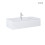 Zestaw umywalka z szafką 100 cm biały połysk Vernal Oltens (68008000)