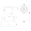 Bateria prysznicowa Dart Black Rea (REA-B3302)