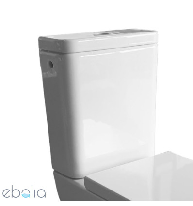 Zbiornik WC do kompaktu WC , zasilanie boczne Gap Square Roca (A341731000)