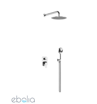 Zestaw prysznicowy podtynkowy chrom Clever 2.0 Excellent (AREX.SET.4145CR)