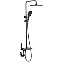 Zestaw natryskowy termostat Rob Black Rea (REA-P6627)