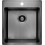 Zlewozmywak stalowy 1-komorowy titanium Olfato Precious Deante (ZPO D10A)
