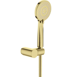 Zestaw prysznicowy punktowy złoto szczotkowane Arnika Deante (NQA R41K)