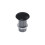 Korek ceramiczny niezamykany umywalkowy bez przelewu black mat Elita (RE090000047160)
