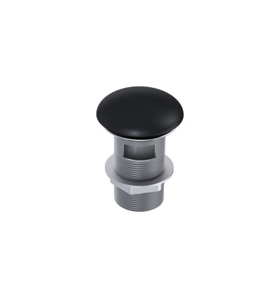 Korek ceramiczny umywalkowy klik-klak z przelewem black mat Elita (RE090000037160)