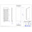 Grzejnik elektryczny 50x140 czarny Indivi New Electro Instal Projekt (INDNE-50/140E31L05+GH-06C1)