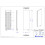 Grzejnik elektryczny 50x160 czarny Indivi New Electro Instal Projekt (INDNE-50/160E31L05+GH-09C1)