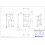 Grzejnik elektryczny 40x80 biały Mondrian Electro Instal Projekt (MONE-40/80+GH-03C1)