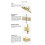 Drzwi wnękowe 80 Avexa Gold Shine XR New Trendy (EXK-6736)