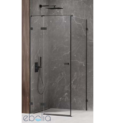Kabina prostokątna 80x70 Avexa Black XR New Trendy (EXK-6849)