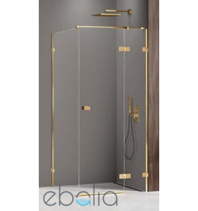 Kabina prostokątna 80x70 Avexa Gold Shine XR New Trendy (EXK-6780)
