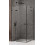 Kabina kwadratowa 80x80 Avexa Black XR New Trendy (EXK-6909)