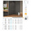 Kabina walk-in 80 Smart New Trendy (EXK-6621-WU)