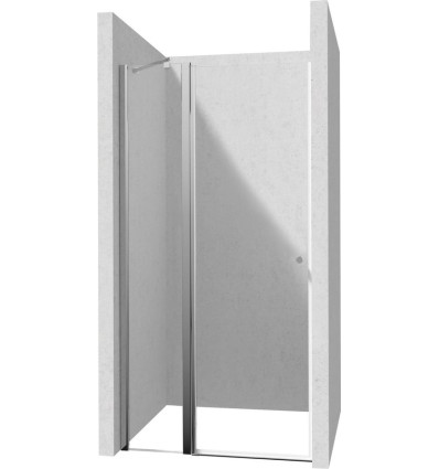 Drzwi prysznicowe 120 cm - uchylne chrom Kerria Plus Deante (KTSU045P)