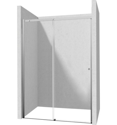 Drzwi prysznicowe 180 przesuwne chrom Kerria Plus Deante (KTSP018P)