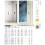 Kabina walk-in 80 Smart Black New Trendy (EXK-4189)