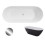 Wanna wolnostojąca 160x68 Moya Black&White Besco (WMD-160-MBW)