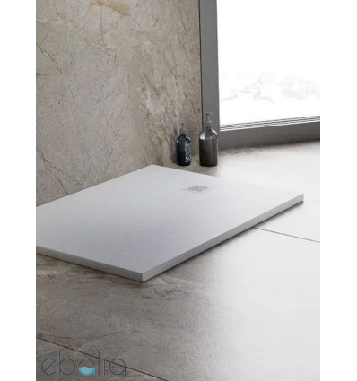 Brodzik prostokątny biały 100x90 Mori New Trendy (B-0434)
