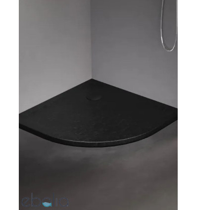 Brodzik półokrągły 80x80 Mild Stone New Trendy (B-0537)