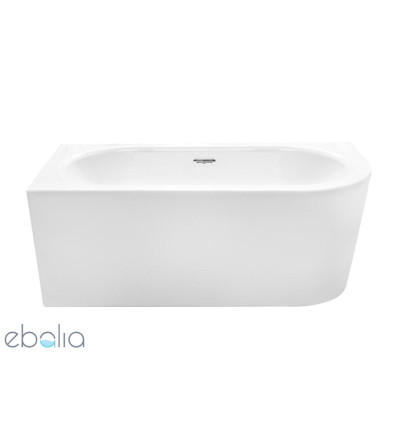 Wanna wolnostojąca Avita A-line 150x75 z przelewem szczelinowym slim Besco (WAA-150ALCS)