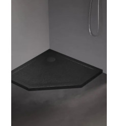 Brodzik pięciokątny 80x80 Mild Stone New Trendy (B-0539)