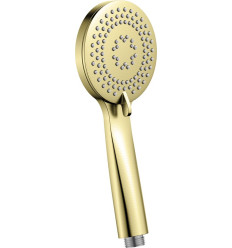 Słuchawka prysznicowa 3-funkcyjna złoto szczotkowane Arnika Deante (NQA R51S)
